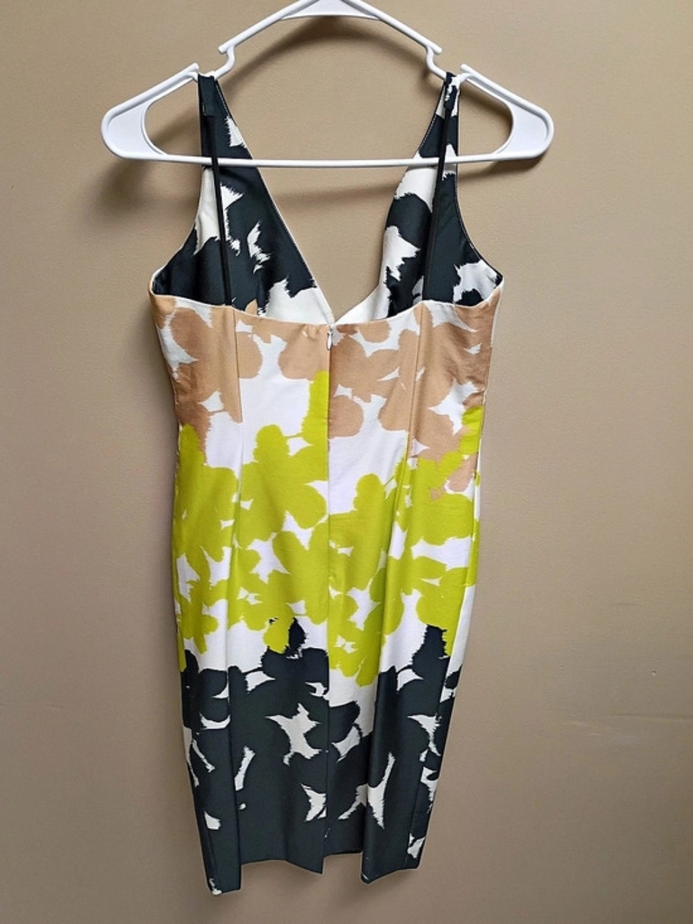 Milly Abstract Floral Maxi Dress